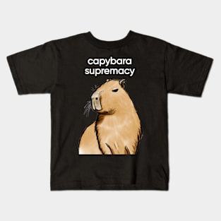 Capybara Supremacy Kids T-Shirt